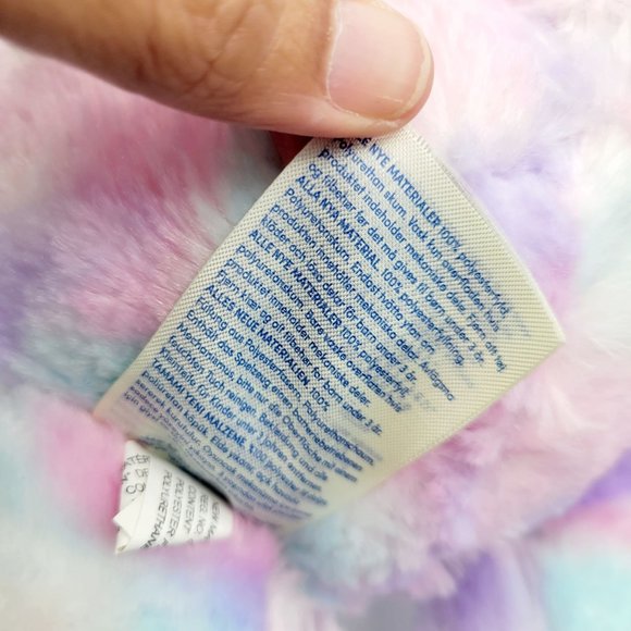 Build a Bear Workshop Pastel Swirl Kitty Cat Stuffed Animal Plush Tie-Dye - Picture 9 of 11